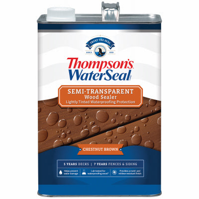Thompsons Waterseal 042841-16 GAL Acorn SemTran Stain