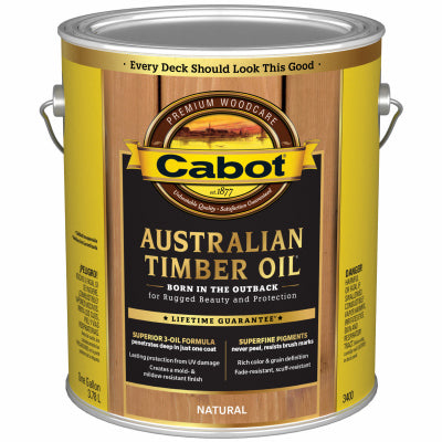 Cabot/Valspar Corp 3400-07 GAL NAT Aus Timber Oil