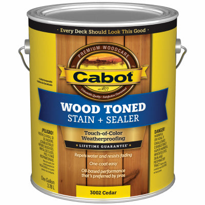 Cabot/Valspar Corp 3002-07 GAL Cedar Tone Stain