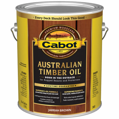 Cabot/Valspar Corp 3460-07 GAL BRN Aust Timber Oil