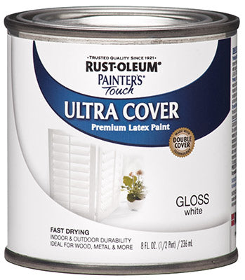 1/2PT WHT GLS LTX Paint