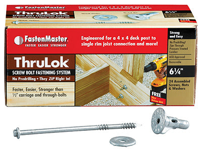 24PK 6-1/4"Thrulok Bolt