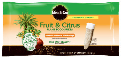 Scotts Miracle Gro 4852012 MG 12PK Fruit/Cit Spike