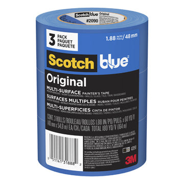 3M COMPANY 2090-48EP3 3PK x60YD Paint Tape