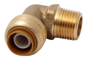 Sharkbite/Cash Acme U286LFA 3/4x3/4 MNPT Elbow
