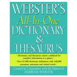 Merriam Webster FSP0471 All-In-One Dictionary/thesaurus, Hardcover, 768 Pages 2