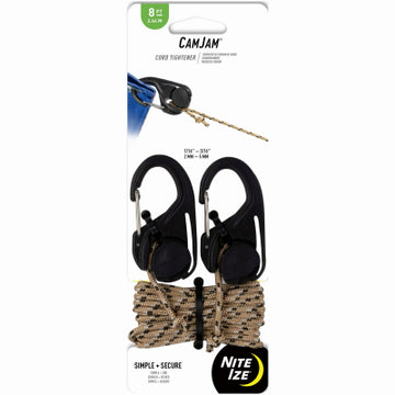 NITE IZE INC NCJ-25-2R3 Cam 2PK Rope Tightener