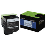 Lexmark 70C1XK0 70c1xk0 Return Program Extra High-Yield Toner, 8,000 Page-Yield, Black 2