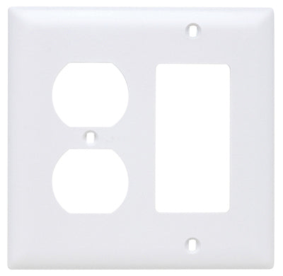 WHT 2G Decor/DPLX Plate