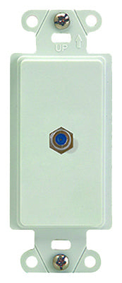 1Port Coax Wall Jack