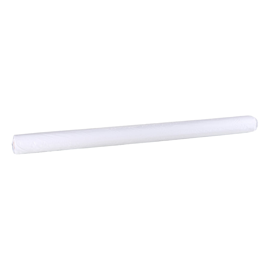 Hoffmaster 114000 Plastic Tablecover Roll White 40" X 300'