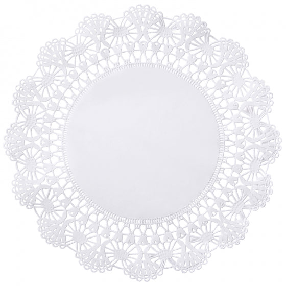 Hoffmaster 500236 Cambridge Lace Round Doilies White 8" 1000/CS
