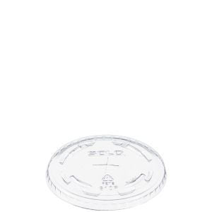 Dart 610TS Straw Slot Lid for 10 oz Pet Cup Clear 1000/CS