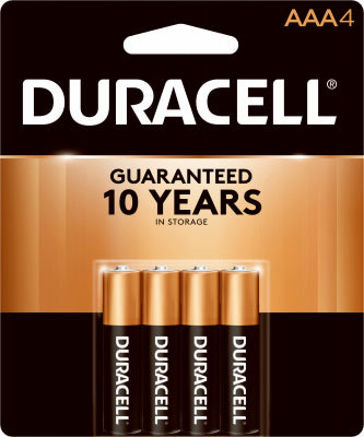 Duracell 4-Pack AAA Alkaline Batteries