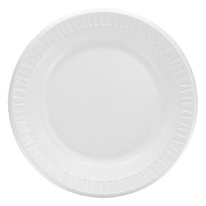 Dart 10PWQR Quiet Classic Laminated Plate 10" White 500/CS