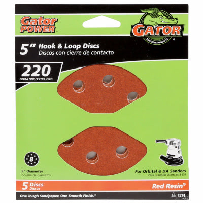 5PK 5"220G AO Sand Disc