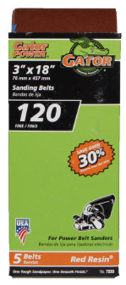 5PK 3x18 120G Sand Belt