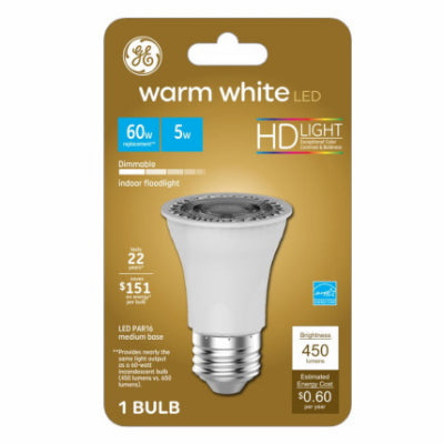 GE 5.5W WHT Par16 Bulb