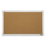 Abilityone 7195015679517 7195015679517 SKILCRAFT Quartet Cubicle Cork Board, 21.5 x 32, Tan Surface, Silver Aluminum Frame 2