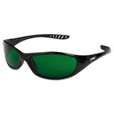Kleenguard 20544 V40 Hellraiser Safety Eyewear, Black Frame, Ir/uv 3.0 Lens
