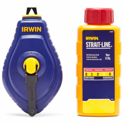 100' 4OZ RED Chalk Reel