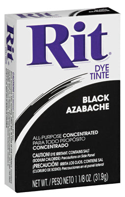 Rit 1-1/8OZ BLK Pow Dye