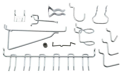 47PC ZN Peg Hook Kit