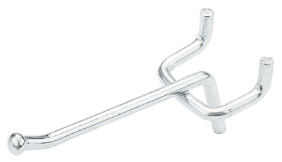 4PK 2" ZN SGL Peg Hook
