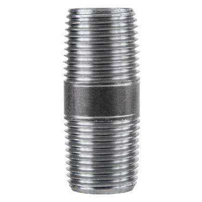 1/2x2 BLK Nipple