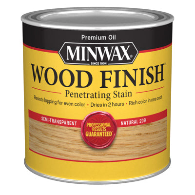 1/2PT Natural WD Finish