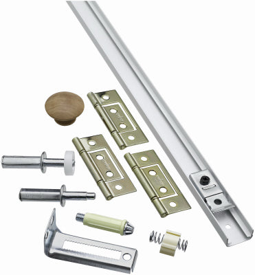 36" Fld Wht Dr Hdw Kit