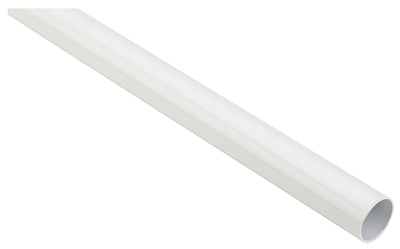8' WHT HD Closet Rod