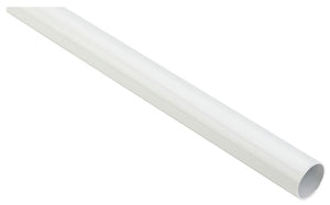 8' WHT HD Closet Rod