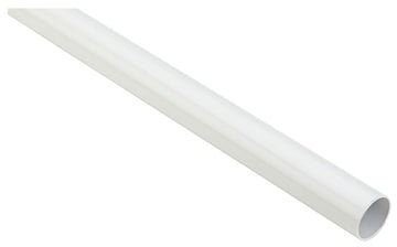 8' WHT HD Closet Rod