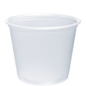 Dart 550PC Portion Container 5 1/2 oz Clear 2500/CS