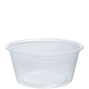Dart 325PC Portion Container 3 1/4 oz Clear 2500/CS