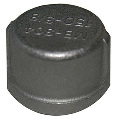 3/8" SS Pipe Cap