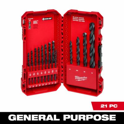 21PC BLK Oxide Bit Set