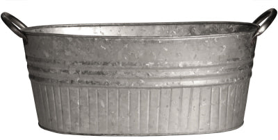 16.5" Galv Tub Planter