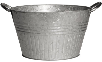 16"Galv RND Tub Planter