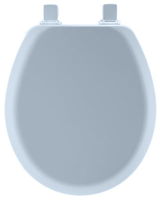 BLU RND WD Toilet Seat
