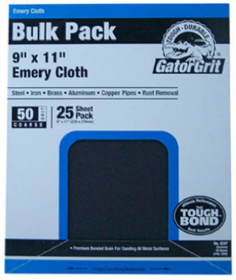 25CT 9x11 80G Emery