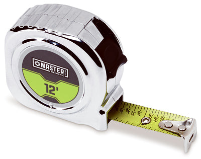 MM 12' CHR Tape Measure