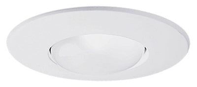 6" WHT Open Trim