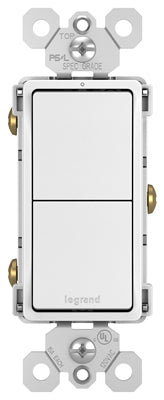 15A WHT 2SP Deco Switch