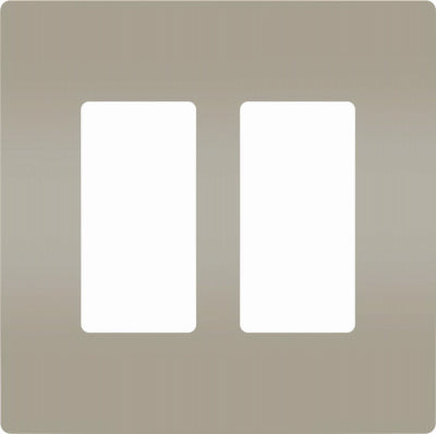 NI 2G Plas Wall Plate