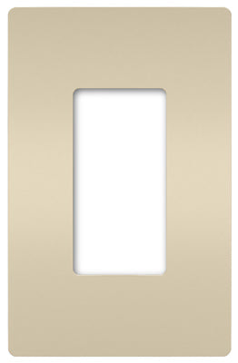ALM 1G Plas Wall Plate