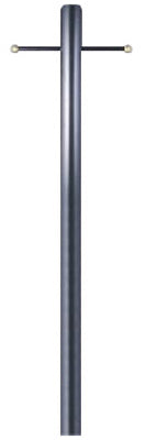 80" BLK STL Lant Post