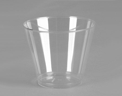 WNA T5S Comet Squat Tumbler 5 oz Clear Smooth Wall 1000/CS