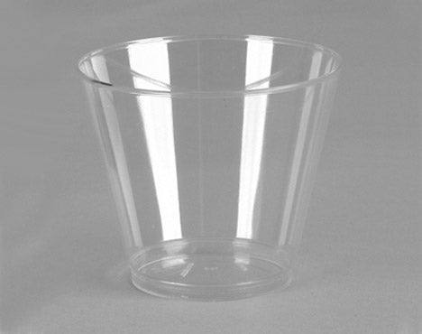 WNA T9S Comet Squat Tumbler 9 oz Clear Smooth Wall 500/CS